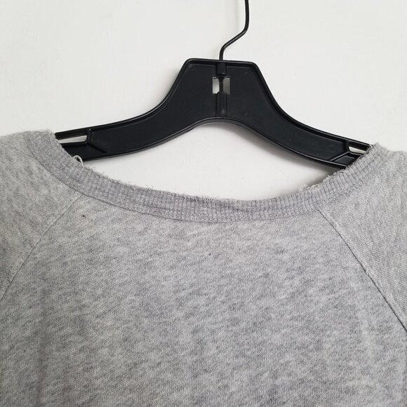 Wilt Silk Striped Trim Layered Distressed Sweater - Picture 13 of 17